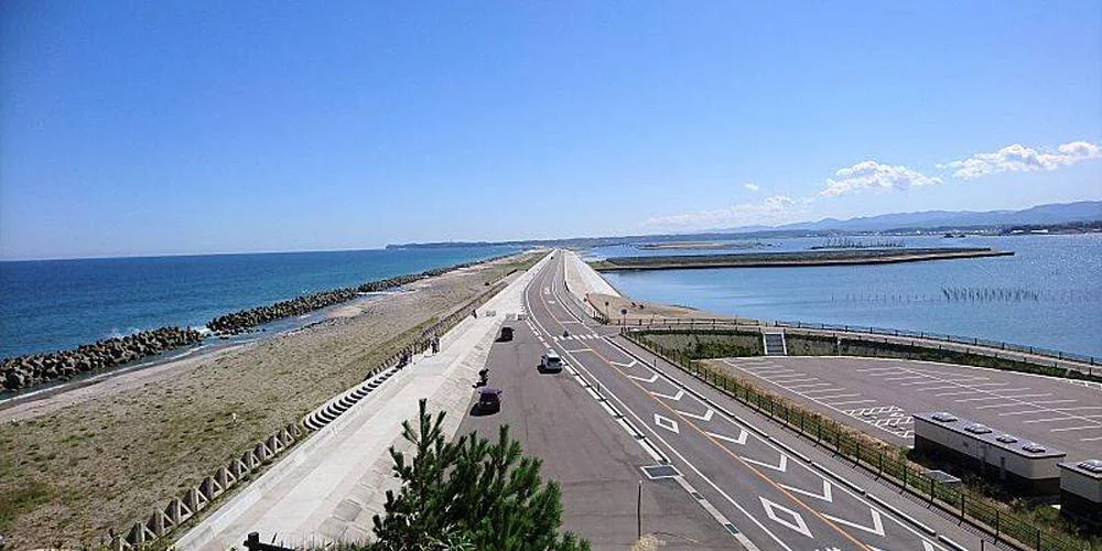松川浦・大洲松川ライン紹介用イラスト(実景写真ではありません)